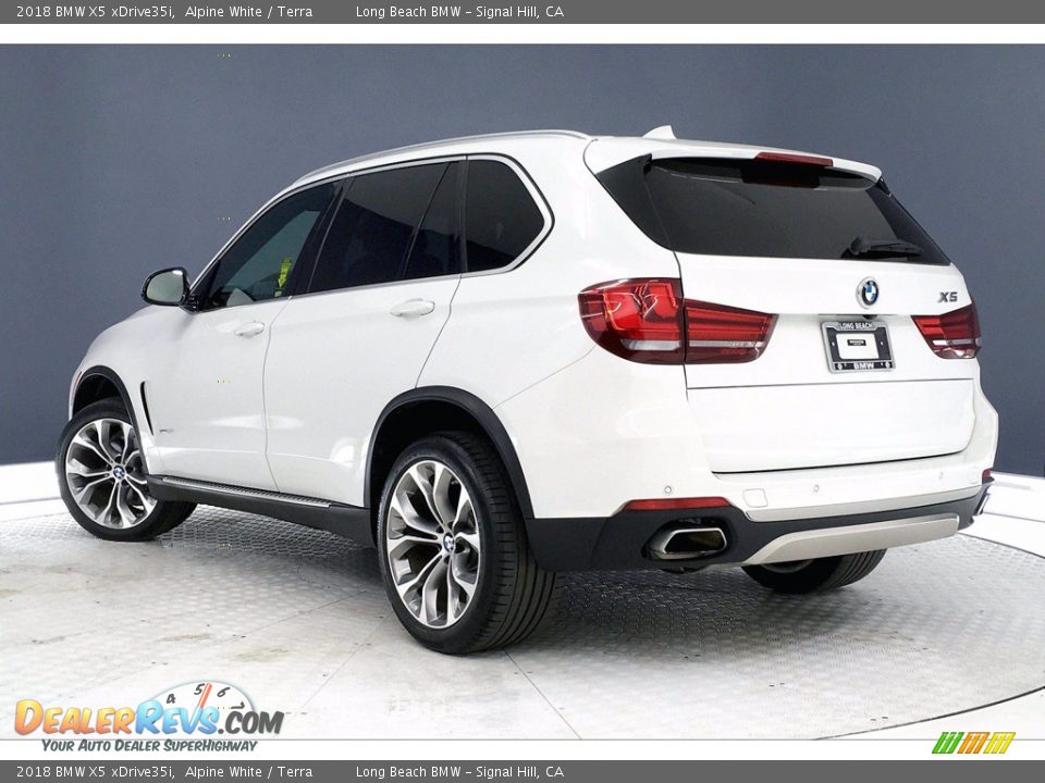 2018 BMW X5 xDrive35i Alpine White / Terra Photo #10