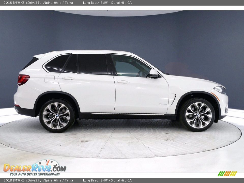 2018 BMW X5 xDrive35i Alpine White / Terra Photo #14