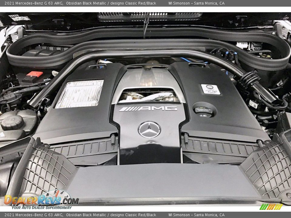 2021 Mercedes-Benz G 63 AMG 4.0 Liter DI biturbo DOHC 32-Valve VVT V8 Engine Photo #8