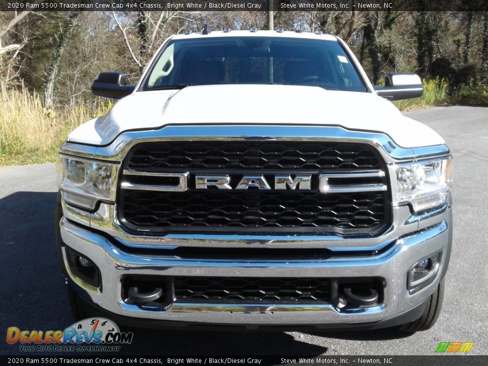 2020 Ram 5500 Tradesman Crew Cab 4x4 Chassis Bright White / Black/Diesel Gray Photo #3