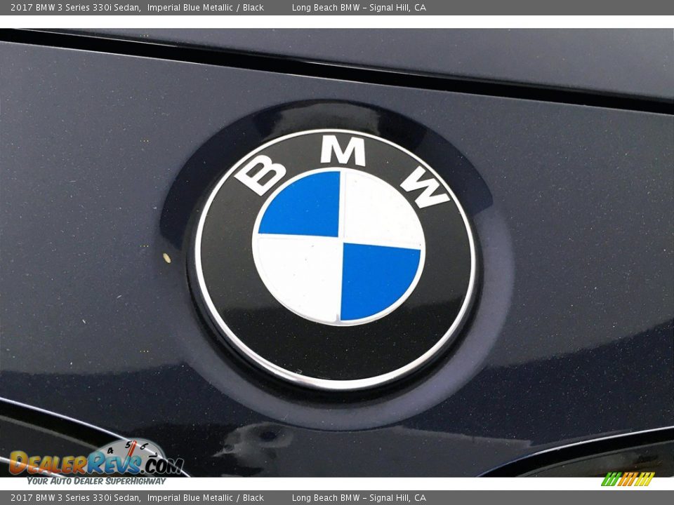 2017 BMW 3 Series 330i Sedan Imperial Blue Metallic / Black Photo #33