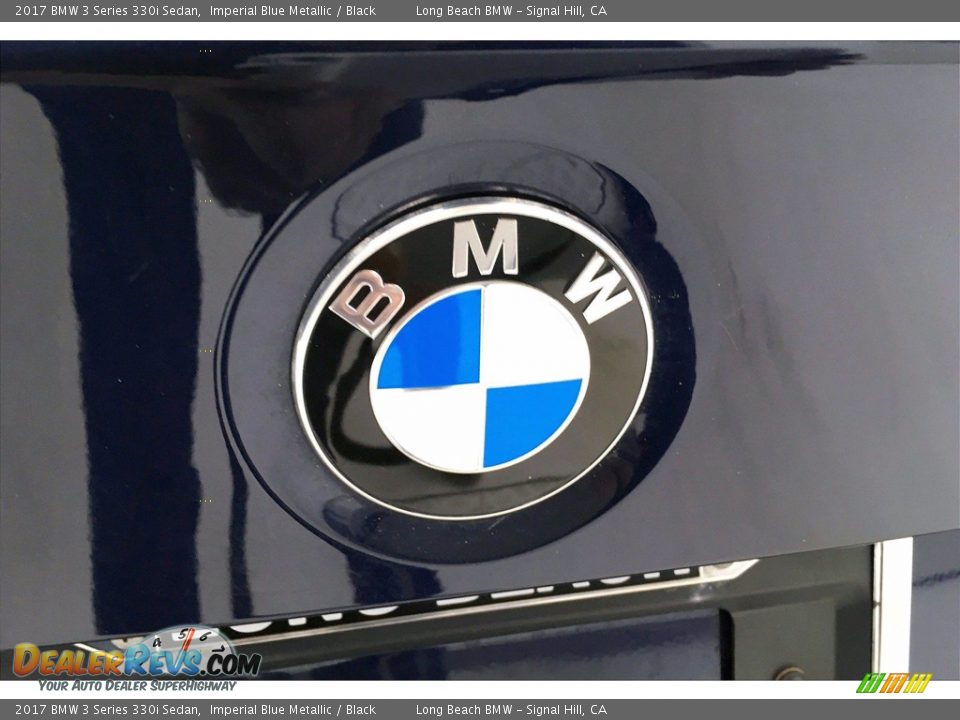 2017 BMW 3 Series 330i Sedan Imperial Blue Metallic / Black Photo #34