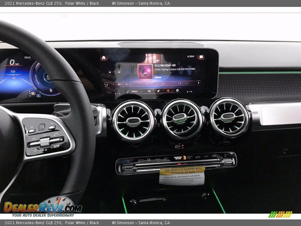 2021 Mercedes-Benz GLB 250 Polar White / Black Photo #6