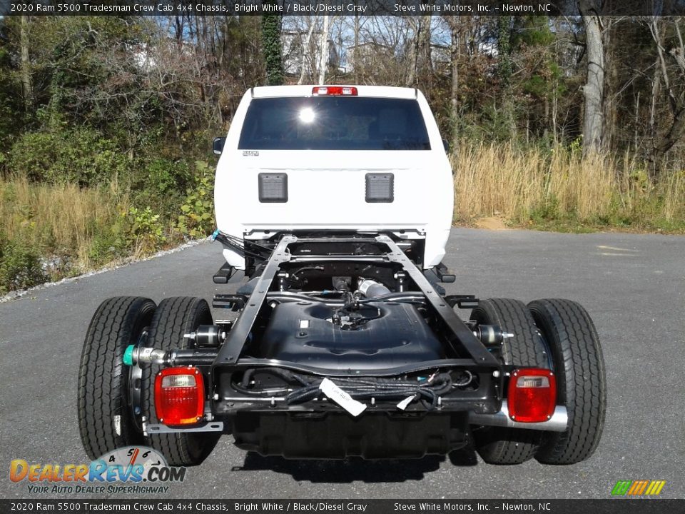 2020 Ram 5500 Tradesman Crew Cab 4x4 Chassis Bright White / Black/Diesel Gray Photo #7