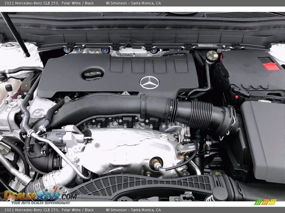 2021 Mercedes-Benz GLB 250 Polar White / Black Photo #8