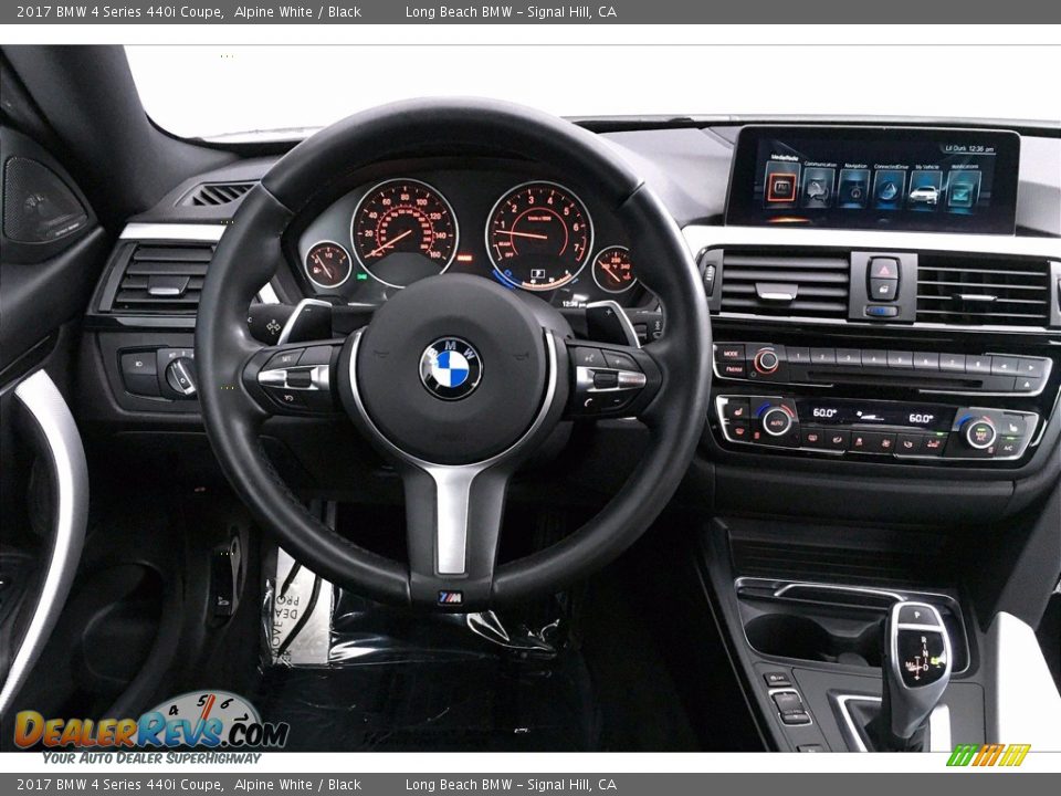 Dashboard of 2017 BMW 4 Series 440i Coupe Photo #4