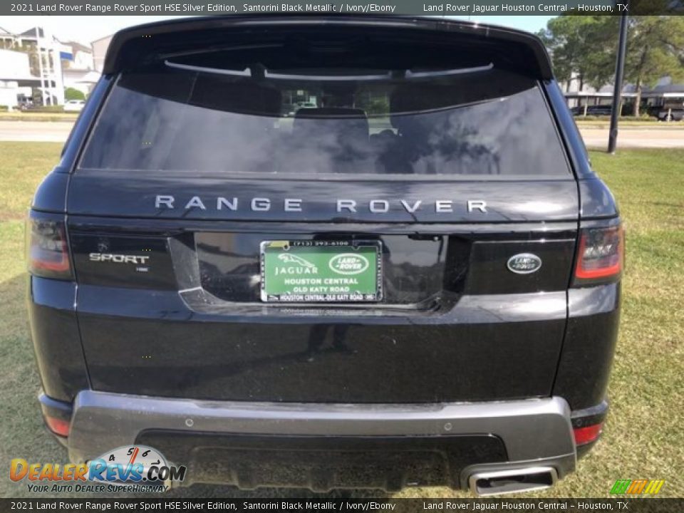 2021 Land Rover Range Rover Sport HSE Silver Edition Santorini Black Metallic / Ivory/Ebony Photo #8