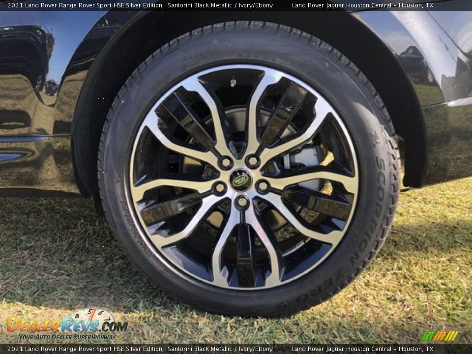 2021 Land Rover Range Rover Sport HSE Silver Edition Santorini Black Metallic / Ivory/Ebony Photo #10