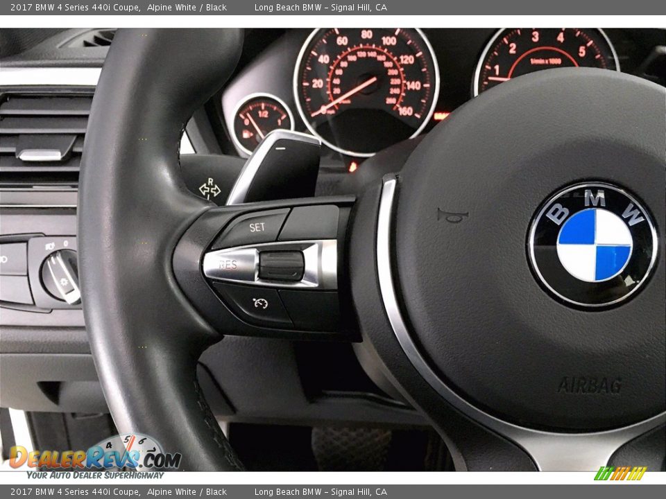 2017 BMW 4 Series 440i Coupe Steering Wheel Photo #18