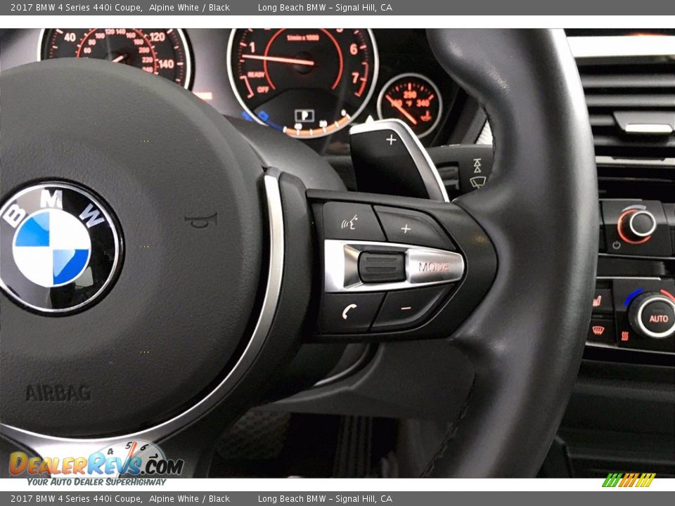 2017 BMW 4 Series 440i Coupe Steering Wheel Photo #19