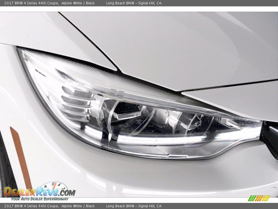 2017 BMW 4 Series 440i Coupe Alpine White / Black Photo #25