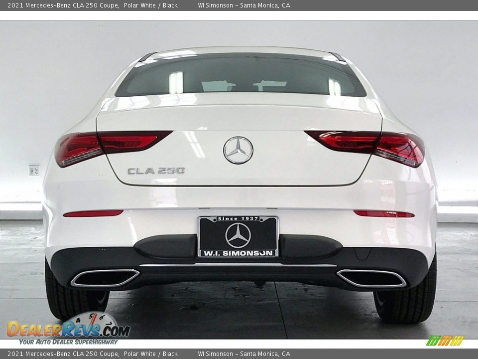 2021 Mercedes-Benz CLA 250 Coupe Polar White / Black Photo #3