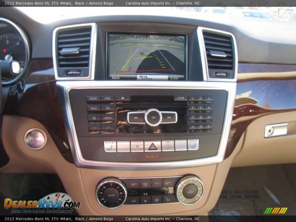 2013 Mercedes-Benz ML 350 4Matic Black / Almond Beige Photo #16