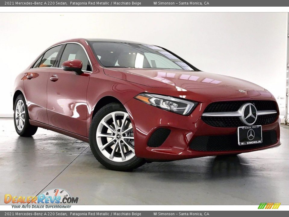 Front 3/4 View of 2021 Mercedes-Benz A 220 Sedan Photo #12