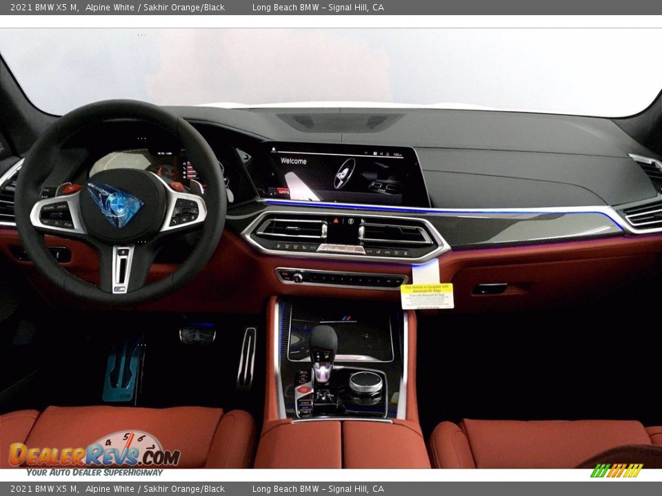 Dashboard of 2021 BMW X5 M  Photo #5