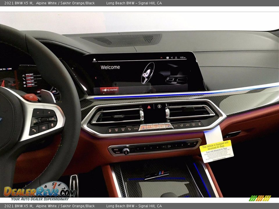 Controls of 2021 BMW X5 M  Photo #6