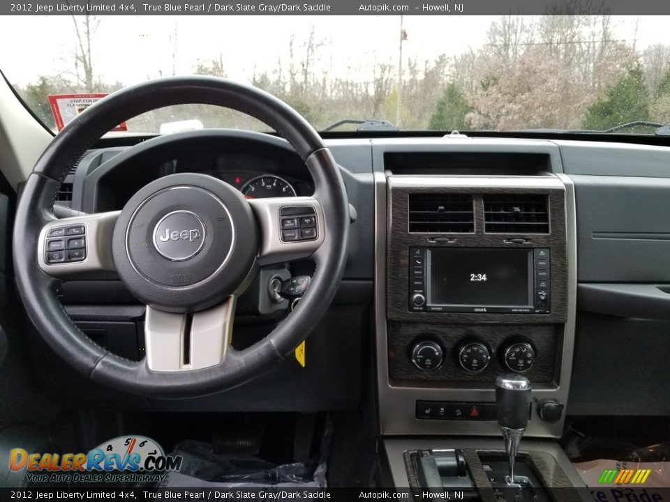 2012 Jeep Liberty Limited 4x4 True Blue Pearl / Dark Slate Gray/Dark Saddle Photo #13