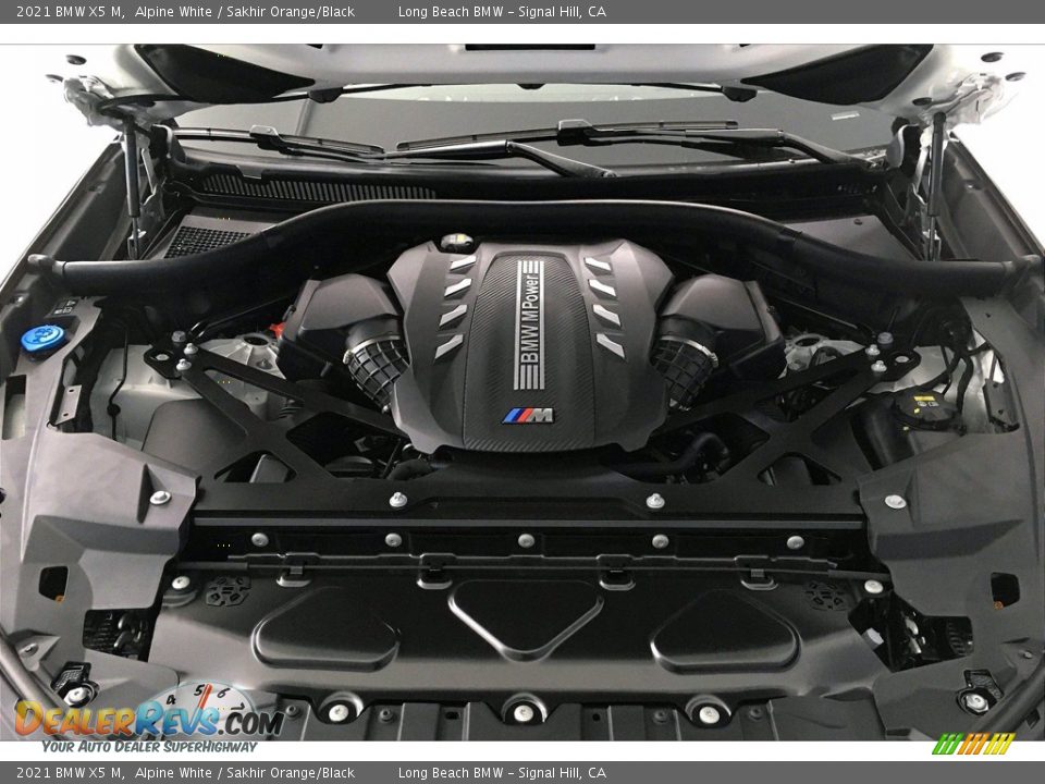 2021 BMW X5 M  4.4 Liter M TwinPower Turbocharged DOHC 32-Valve V8 Engine Photo #10