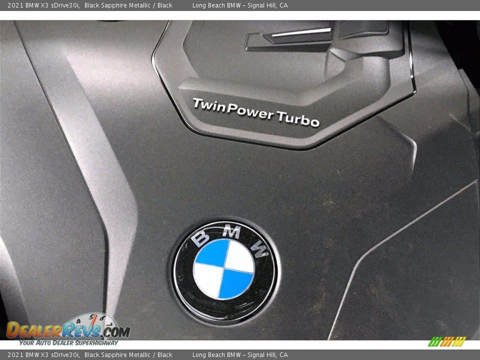 2021 BMW X3 sDrive30i Black Sapphire Metallic / Black Photo #11