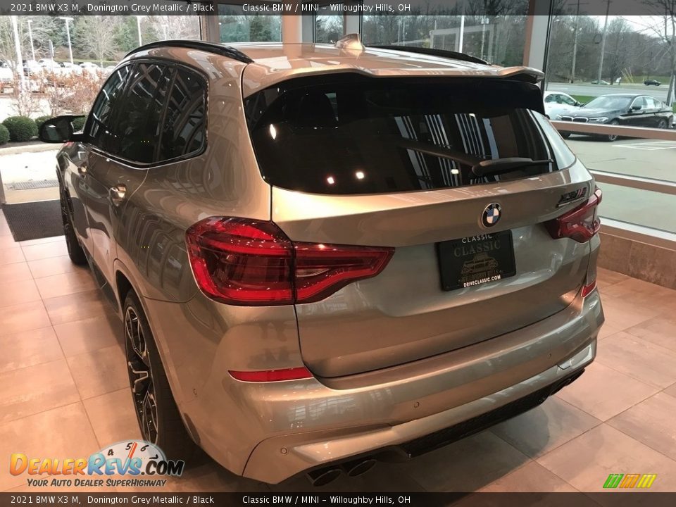 2021 BMW X3 M Donington Grey Metallic / Black Photo #2