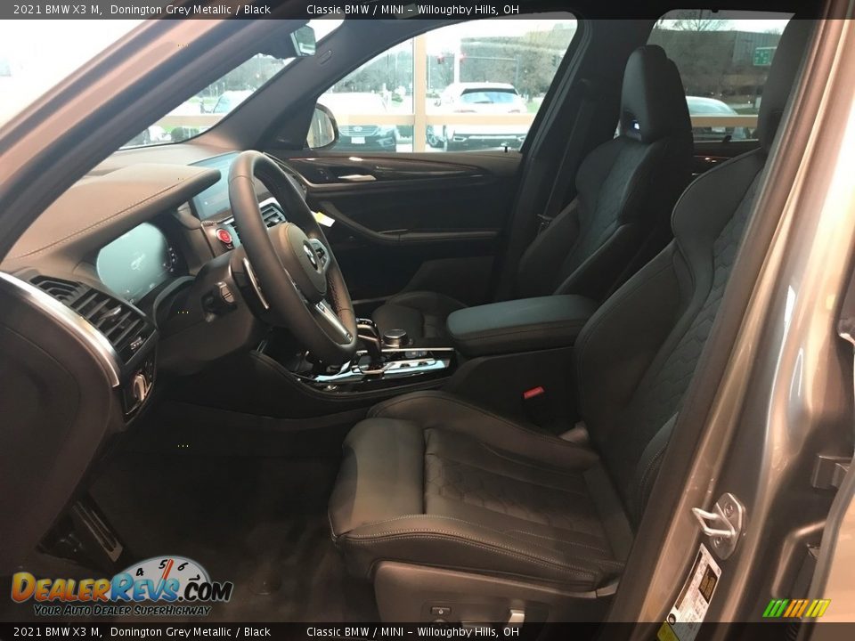 2021 BMW X3 M Donington Grey Metallic / Black Photo #3
