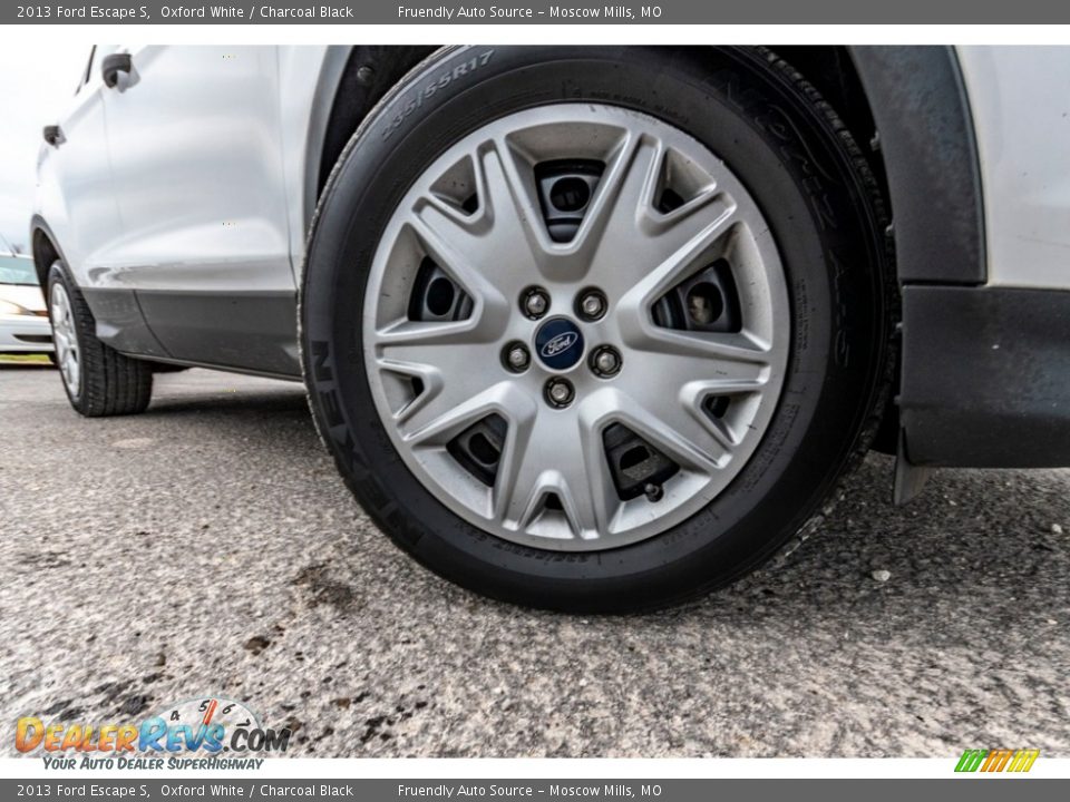 2013 Ford Escape S Oxford White / Charcoal Black Photo #2