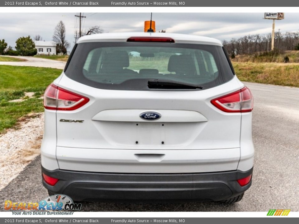 2013 Ford Escape S Oxford White / Charcoal Black Photo #5