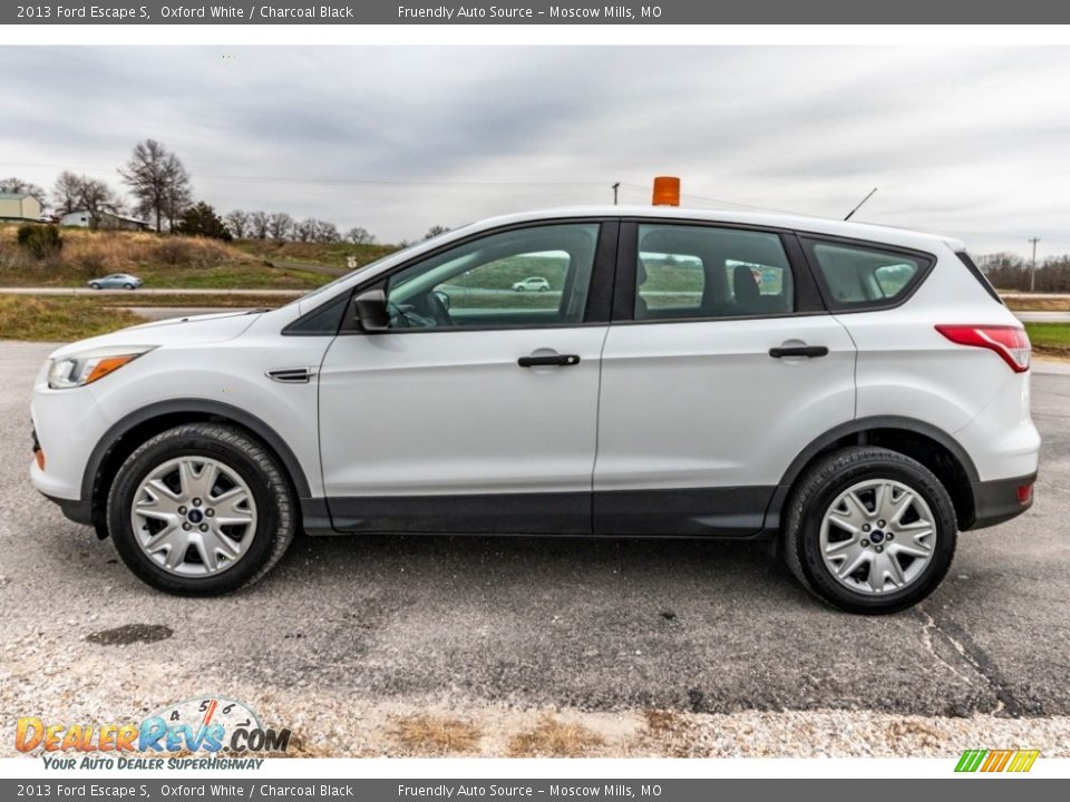 2013 Ford Escape S Oxford White / Charcoal Black Photo #7