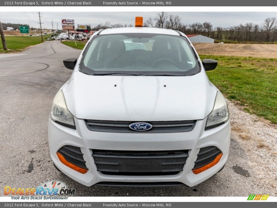 2013 Ford Escape S Oxford White / Charcoal Black Photo #9