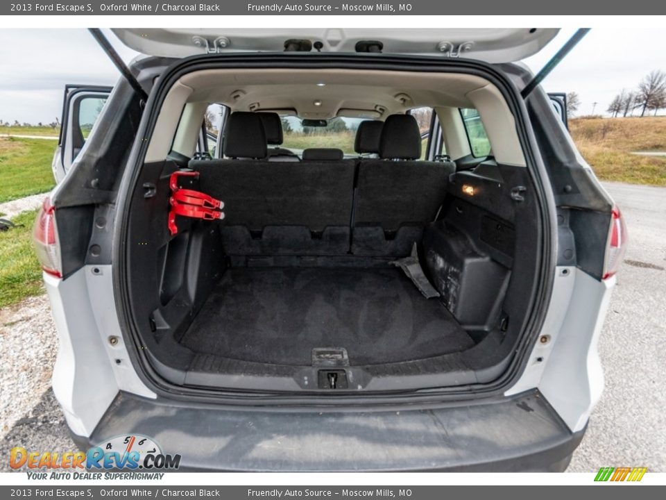 2013 Ford Escape S Oxford White / Charcoal Black Photo #23