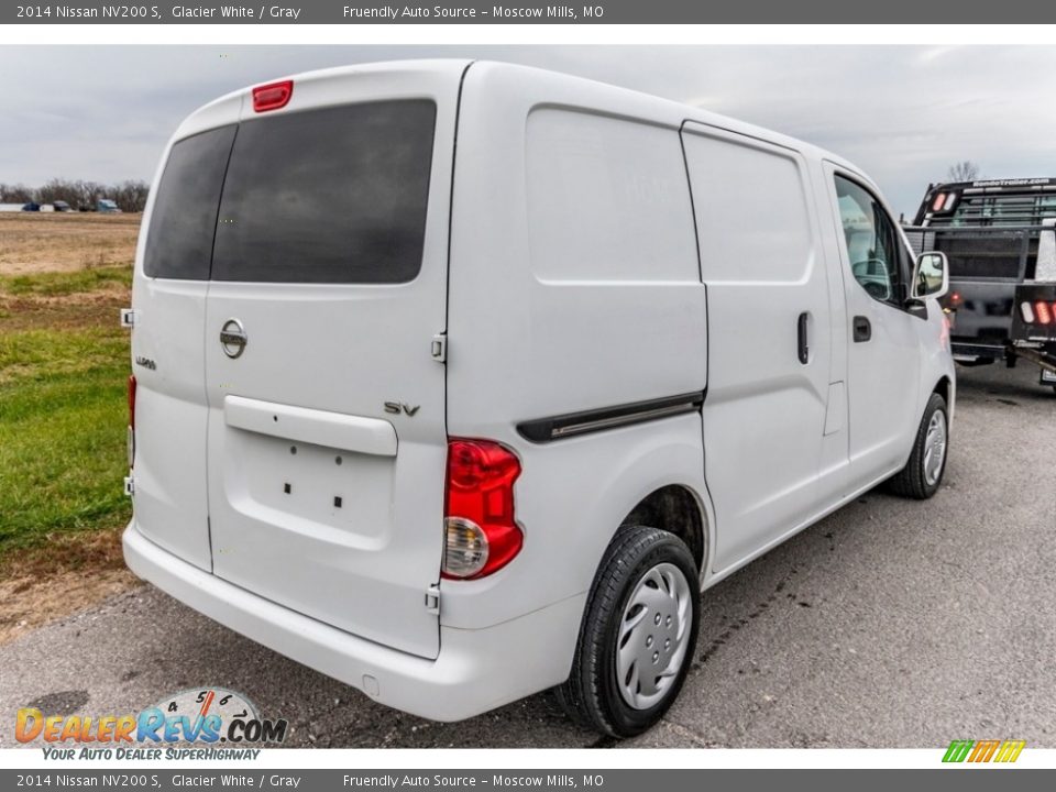 2014 Nissan NV200 S Glacier White / Gray Photo #4