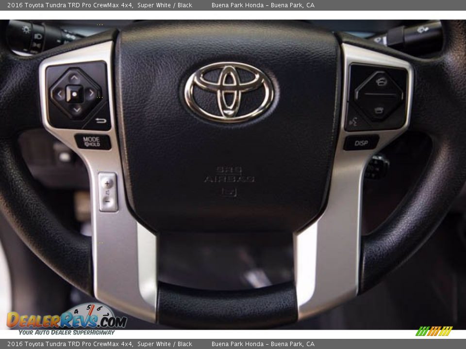 2016 Toyota Tundra TRD Pro CrewMax 4x4 Super White / Black Photo #15