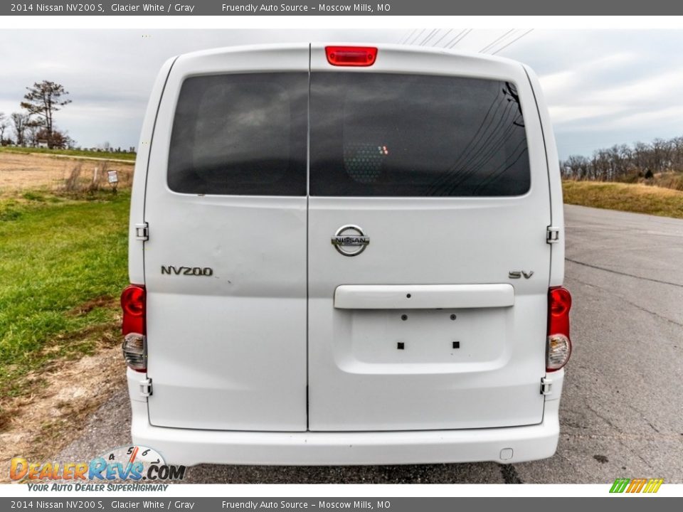 2014 Nissan NV200 S Glacier White / Gray Photo #5