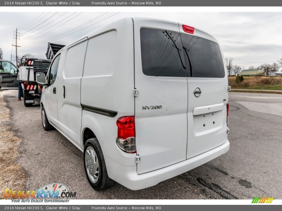 2014 Nissan NV200 S Glacier White / Gray Photo #6