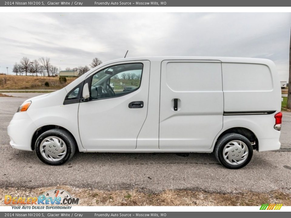 Glacier White 2014 Nissan NV200 S Photo #7