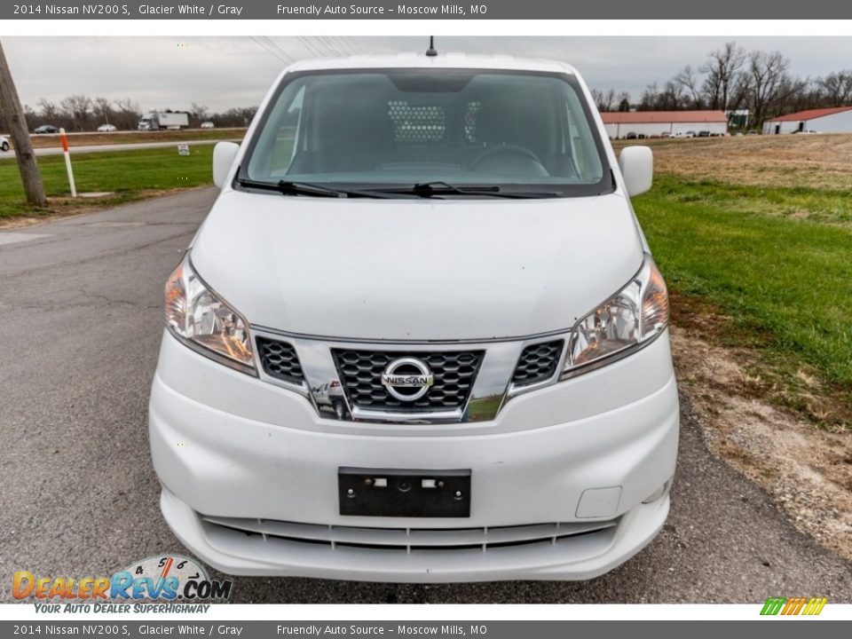 2014 Nissan NV200 S Glacier White / Gray Photo #9