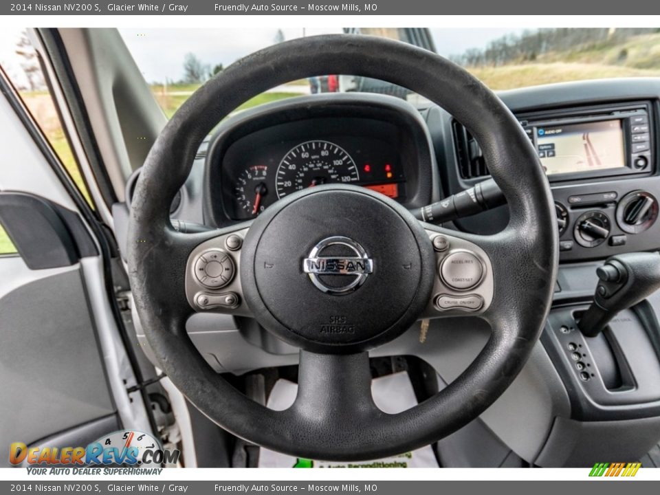 2014 Nissan NV200 S Steering Wheel Photo #16