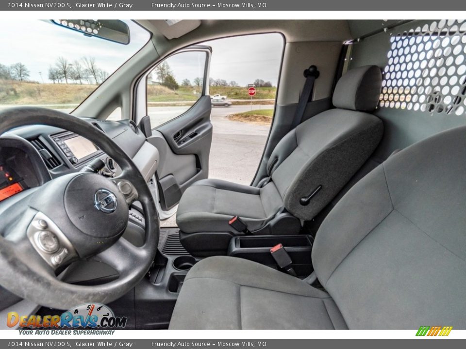 Front Seat of 2014 Nissan NV200 S Photo #19