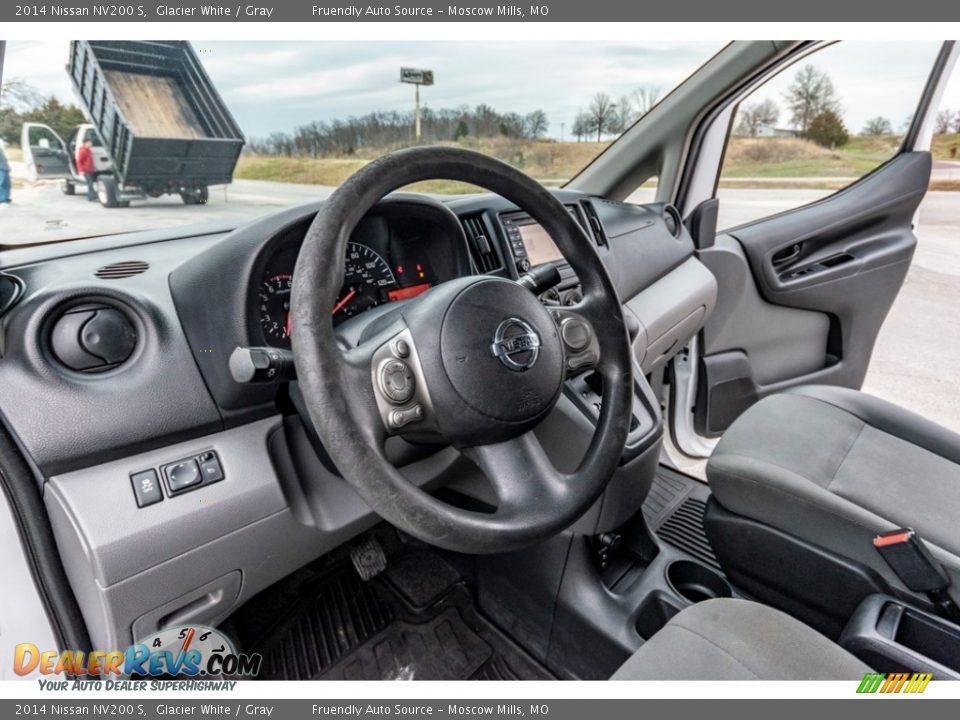 Gray Interior - 2014 Nissan NV200 S Photo #20