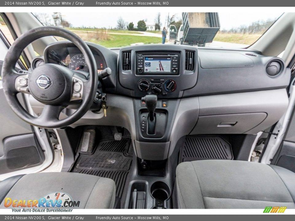 Gray Interior - 2014 Nissan NV200 S Photo #33