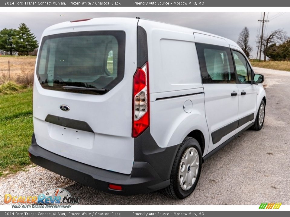 2014 Ford Transit Connect XL Van Frozen White / Charcoal Black Photo #4
