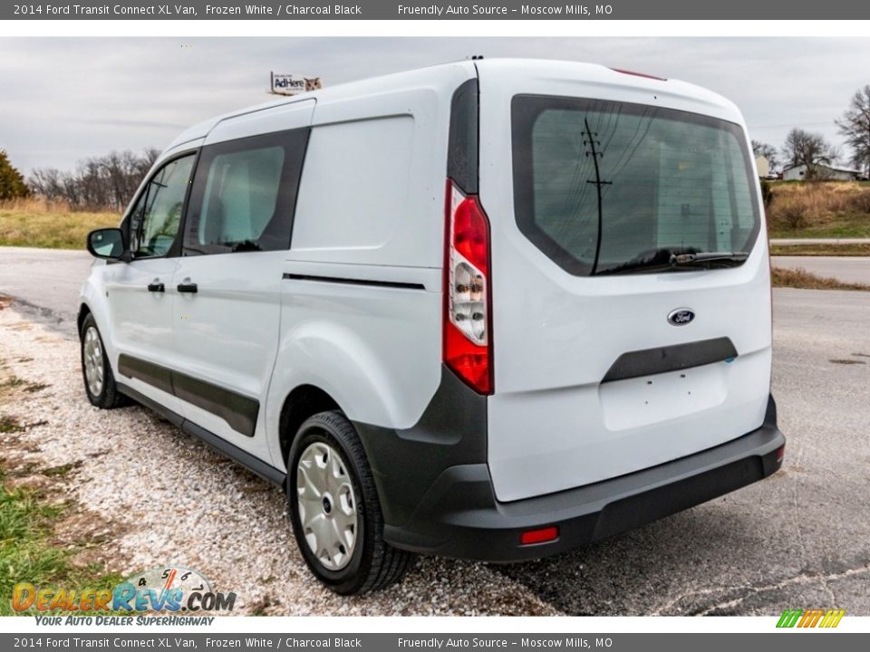 2014 Ford Transit Connect XL Van Frozen White / Charcoal Black Photo #6