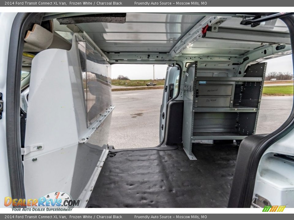 2014 Ford Transit Connect XL Van Frozen White / Charcoal Black Photo #21