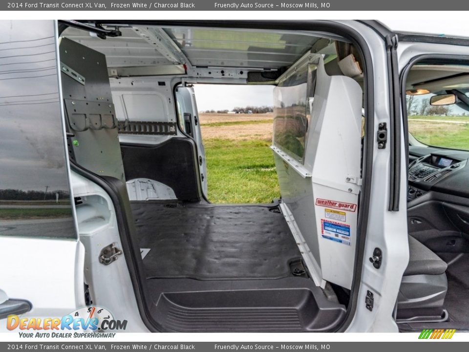 2014 Ford Transit Connect XL Van Frozen White / Charcoal Black Photo #24