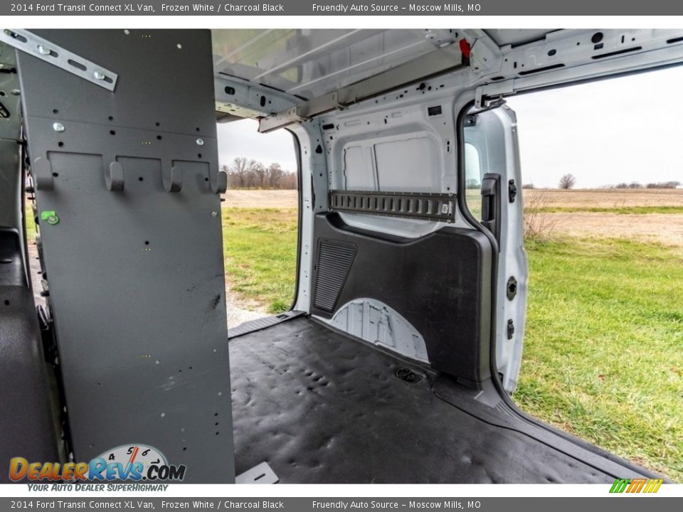 2014 Ford Transit Connect XL Van Frozen White / Charcoal Black Photo #25