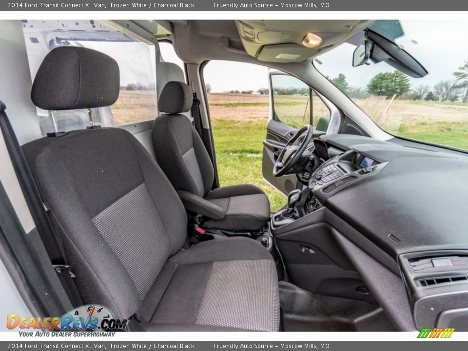 Front Seat of 2014 Ford Transit Connect XL Van Photo #28
