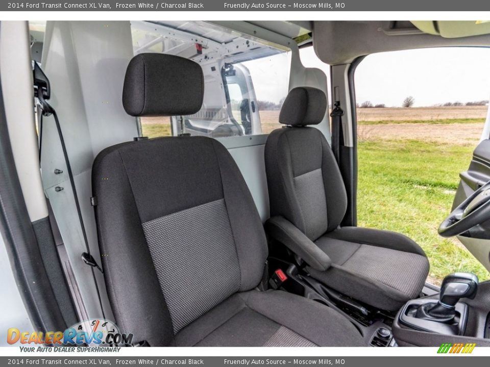 Front Seat of 2014 Ford Transit Connect XL Van Photo #29