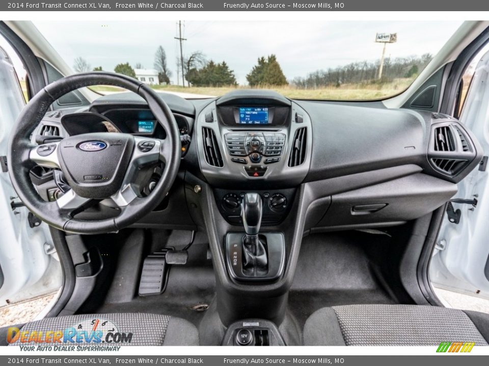 Charcoal Black Interior - 2014 Ford Transit Connect XL Van Photo #30