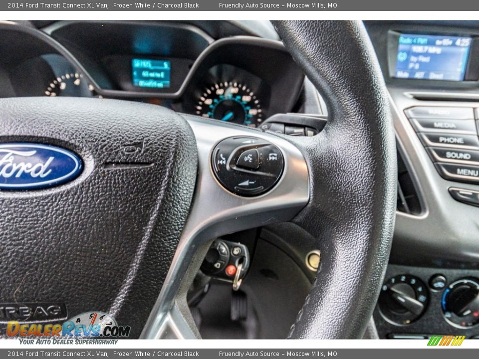 2014 Ford Transit Connect XL Van Steering Wheel Photo #34