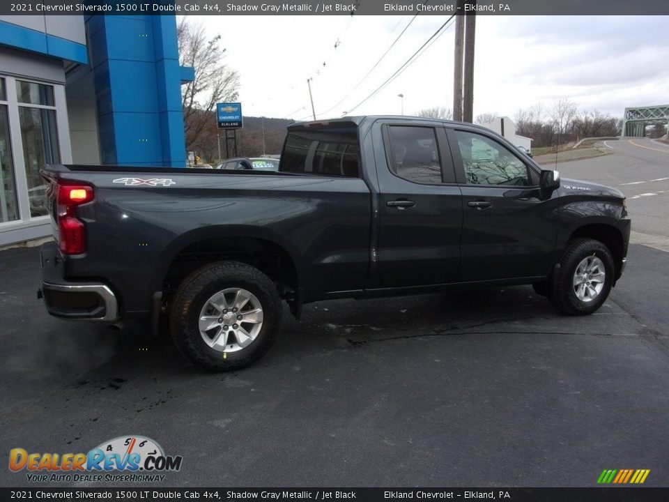2021 Chevrolet Silverado 1500 LT Double Cab 4x4 Shadow Gray Metallic / Jet Black Photo #1